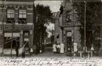 Beverwijk - Breestraat Hoek Zeestraat - Winkel Cafe, Gelopen, Noord-Holland, Ophalen of Verzenden, Voor 1920