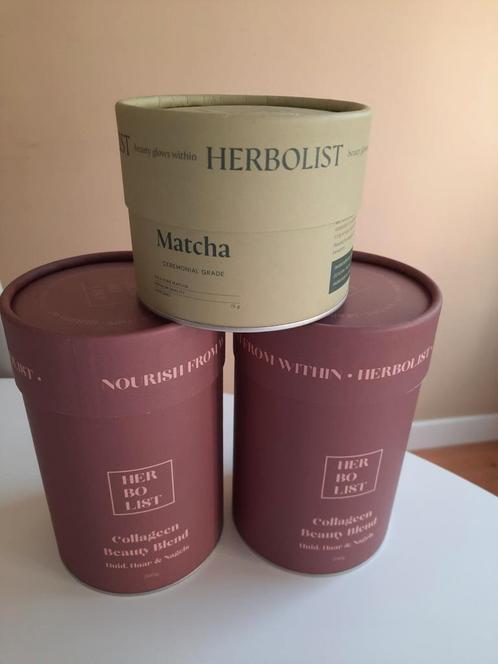 Nieuw!! Herbolist collageen Beauty Blend & Pure Matcha, Sieraden, Tassen en Uiterlijk, Uiterlijk | Gezichtsverzorging, Nieuw, Verzorging