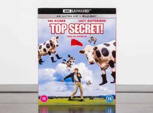 Top Secret! 4K UHD + Blu-Ray (UK Import), Cd's en Dvd's, Blu-ray, Nieuw in verpakking, Humor en Cabaret, Ophalen of Verzenden