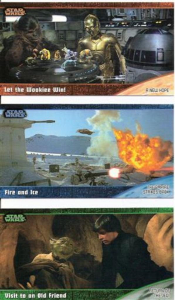 STAR WARS Trilogy, Super Wide Movie Cards, Verzamelen, Star Wars, Zo goed als nieuw, Verzenden