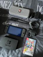 Nintendo Switch + 2 Games & Extras, Spelcomputers en Games, Spelcomputers | Nintendo Switch, Ophalen, Zo goed als nieuw, Switch Original