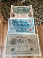 Oude duitse biljetten, Postzegels en Munten, Bankbiljetten | Europa | Niet-Eurobiljetten, Ophalen of Verzenden, Duitsland, Setje