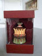 Porseleinen doosje cupcake Kerst Villeroy en Boch, Ophalen of Verzenden, Zo goed als nieuw