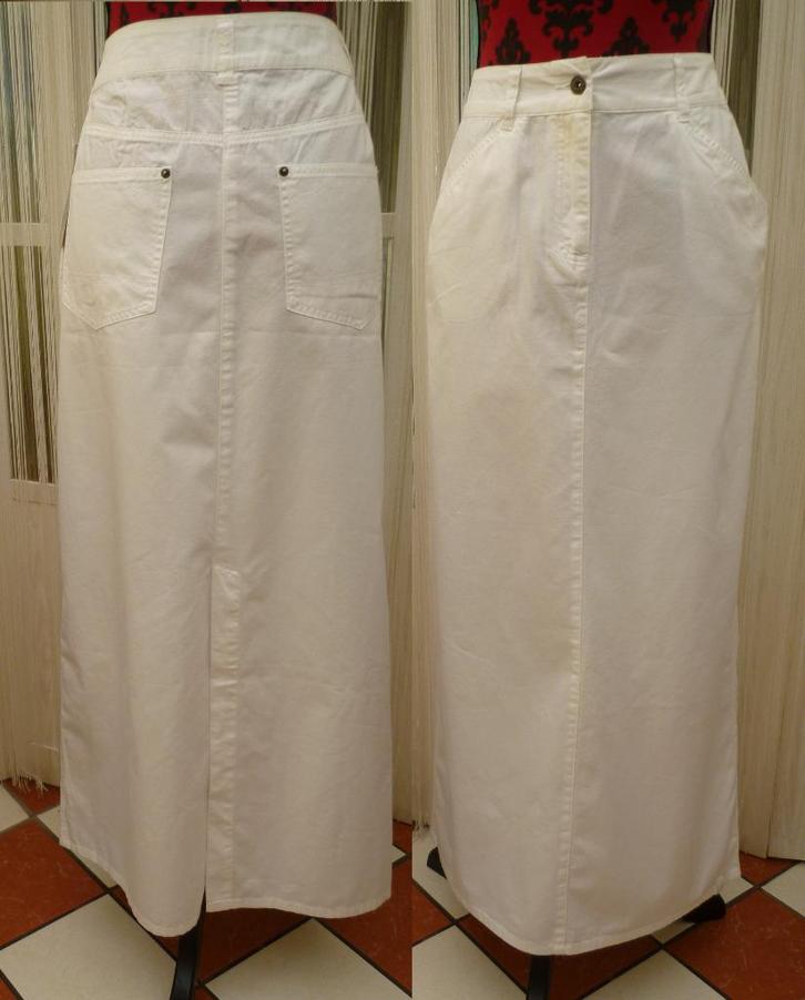 S. Oliver katoenen rok maat 40 NIEUW wit, Kleding | Dames, Rokken, Nieuw, Maat 38/40 (M), Wit, Boven de knie, Ophalen of Verzenden