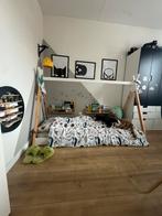Leuk kinderbed te koop!, 70 tot 85 cm, Zo goed als nieuw, Lattenbodem, 140 tot 160 cm