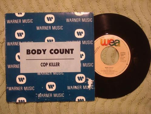 Body Count 7" Vinyl Single: ‘Cop killer’ (Spanje) promo, Cd's en Dvd's, Vinyl Singles, Single, Rock en Metal, 7 inch, Ophalen of Verzenden