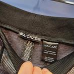 Maicazz rok zwart grijs paars geruit, iets dikker M nr 47373, ., Zwart, Ophalen of Verzenden, Boven de knie