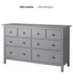 Ikea Hemnes ladekast grijs, Huis en Inrichting, Ophalen, 5 laden of meer, Zo goed als nieuw, Minder dan 100 cm
