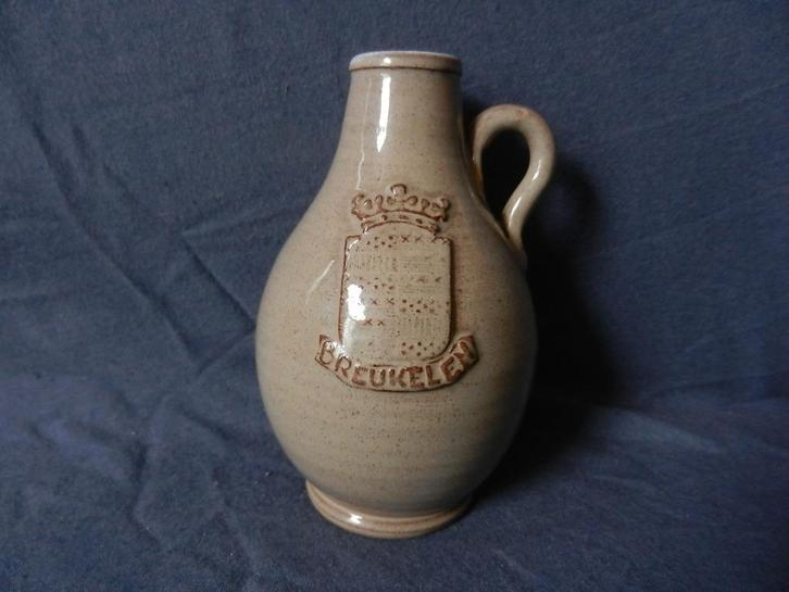 Aardewerk kruik kan m wapen Breukelen Amha Haalderen 12,6 cm, Antiek en Kunst, Antiek | Keramiek en Aardewerk, Ophalen of Verzenden
