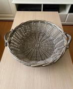 Rieten mand - ø47 cm, Mand, Rond, Nieuw, Ophalen of Verzenden