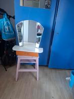 Vintage kapspiegel/ kaptafeltje / halspiegel, Huis en Inrichting, Woonaccessoires | Spiegels, Ophalen, Minder dan 50 cm, Zo goed als nieuw