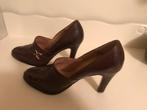 schoenen/pumps, maat 38, Pumps, Bruin, Verzenden, Zo goed als nieuw