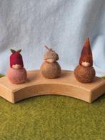Herfst Seizoenstafel jaarring steker Vrije School vilt popje, Verzenden, Nieuw, Figuurtje(s), Wolvilt