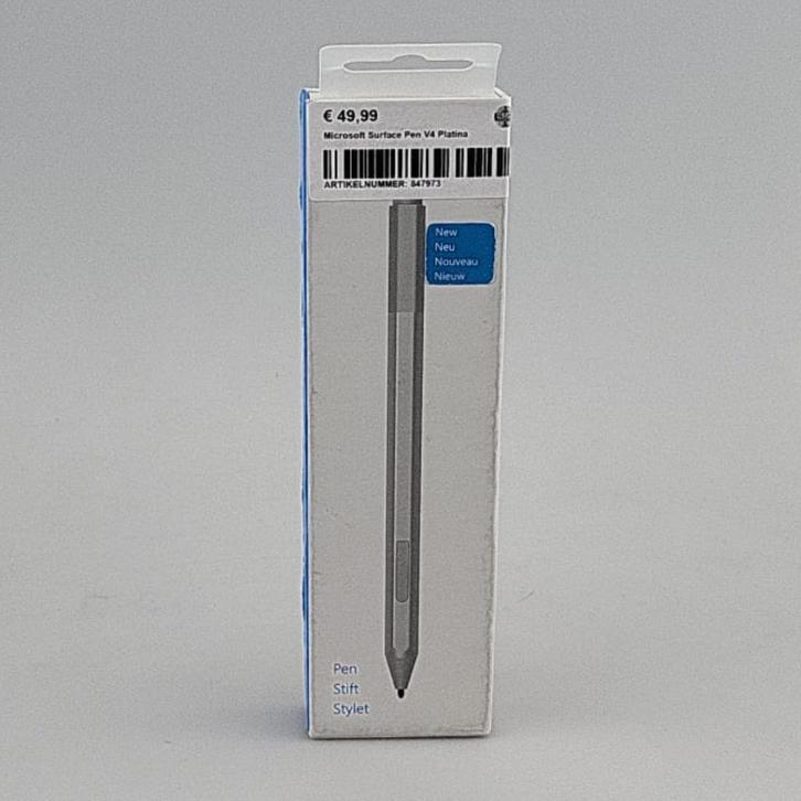 Microsoft Surface Pen V4 Platina, Computers en Software, Laptop-opladers, Zo goed als nieuw