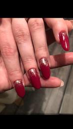 Mooie nagels voor de feestdagen gel of acryl, Sieraden, Tassen en Uiterlijk, Uiterlijk | Cosmetica en Make-up, Ophalen of Verzenden