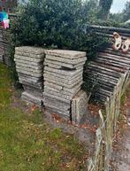 Gratis grindtegels, Tuin en Terras, Tegels en Klinkers, Ophalen, Gebruikt, Beton, Terrastegels
