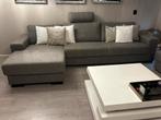 Pronto wonen lounge bank met hocker, Ophalen of Verzenden, Zo goed als nieuw, Vierpersoons of meer
