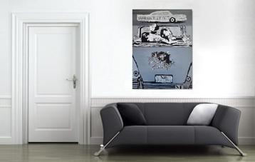 ' RADAR LOVE'' SCHILDERIJ GOLDEN EARRING beschikbaar voor biedingen