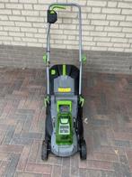 lux tools accu-grasmaaier, Tuin en Terras, Ophalen, Cirkelmaaier, Gebruikt, Accu-grasmaaier