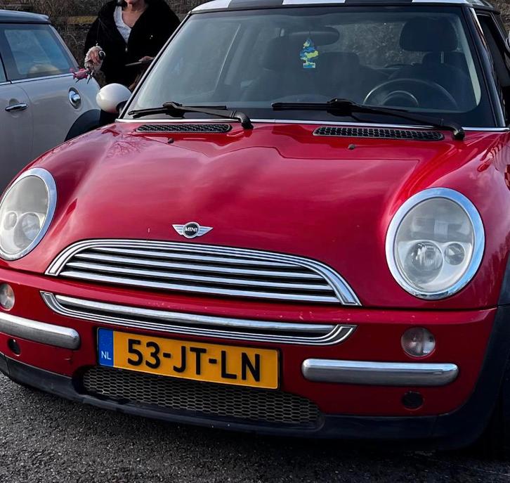 Mini 1.6 16V Cooper 2002 Rood, Auto's, Mini, Particulier, Benzine, D, Hatchback, Handgeschakeld, Origineel Nederlands, Rood, Voorwielaandrijving