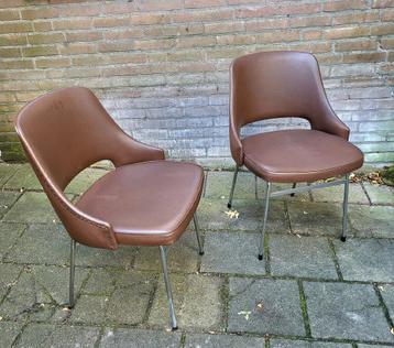 Pastoe? Leunstoelen, Skai, Jaren '60/'70 beschikbaar voor biedingen