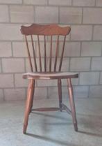 Vintage spijlenstoel, Ophalen of Verzenden, Gebruikt, Bruin, Eén