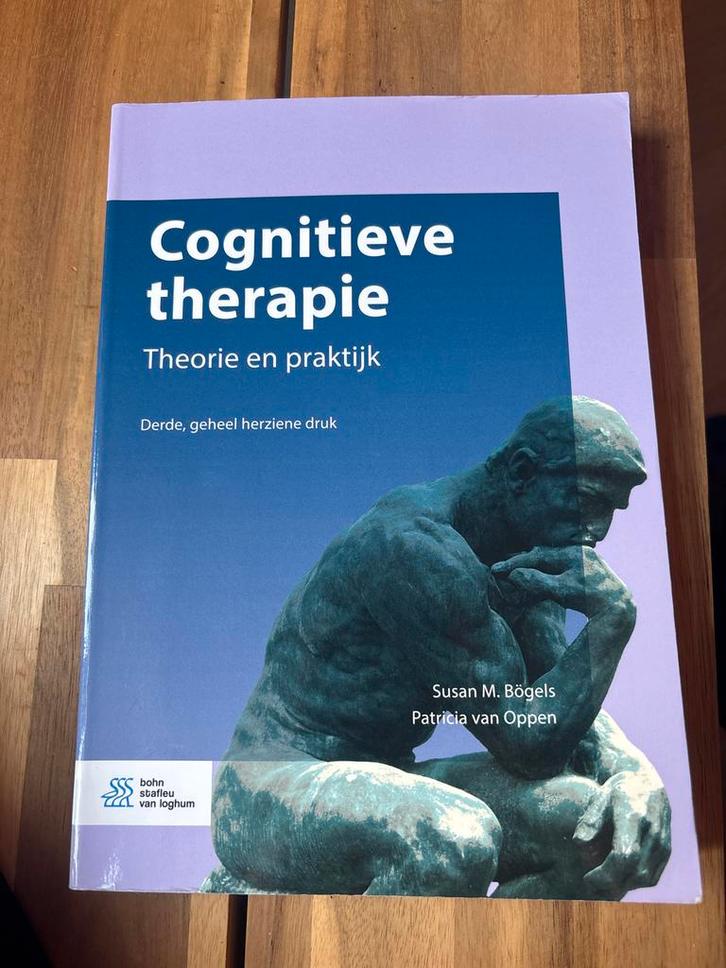 Cognitieve Therapie - Bögel & van Oppen, Boeken, Studieboeken en Cursussen, Zo goed als nieuw, HBO, Alpha, Ophalen of Verzenden