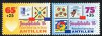 Nederlandse antillen nvph 1097/1098 Postfris jeugdfilatelie, Verzenden, Postfris