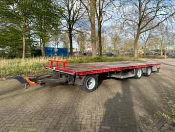 3 assige uitschuifbare schamel aanhanger, bj2008, nieuwe apk beschikbaar voor biedingen