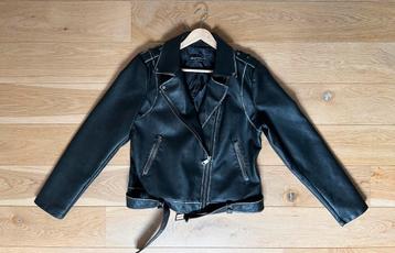 Expresso kort jasje/biker jack  - Vegan Leather - 42 beschikbaar voor biedingen