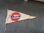 Gulf vlag, Ophalen of Verzenden, Zo goed als nieuw, Reclamebord