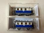 Twee x Fleischmann 5053 Edelweiss wagons in ovp izgst, Gelijkstroom, Fleischmann, Nnb, Nnb