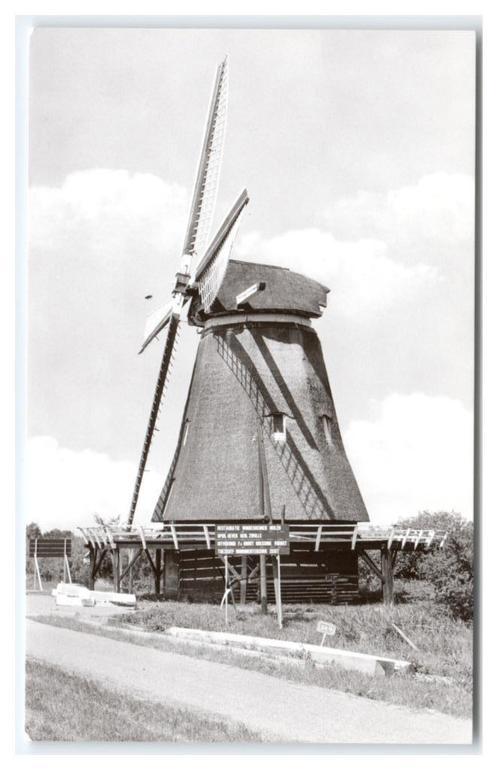 Windesheim, Korenmolen "Windesheimer Molen", Verzamelen, Ansichtkaarten | Nederland, Ongelopen, Overijssel, 1960 tot 1980, Verzenden