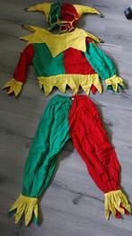 harlekijn carnaval pakje verkleedkleding Maat 116, Kinderen en Baby's, Carnavalskleding en Verkleedspullen, Ophalen of Verzenden