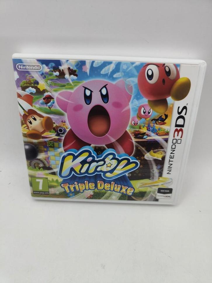 Kirby Triple Deluxe Nintendo 3DS, Spelcomputers en Games, Games | Nintendo 2DS en 3DS, Zo goed als nieuw, Avontuur en Actie, 1 speler