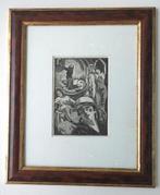 Clement Serveau (1886-1972) Houtgravure III, Antiek en Kunst, Ophalen of Verzenden