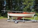 Zeilboot + Yamaha 4PK 4 takt zgan trailer, Watersport en Boten, Open zeilboten, Ophalen, Gebruikt, Overige typen, 3 tot 6 meter