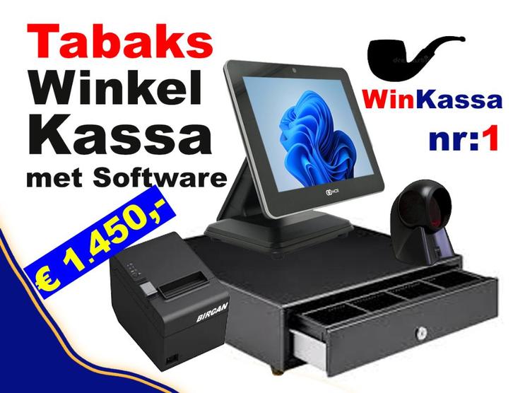 Tabakswinkel Tabakshop Gemakswinkel Kassasysteem + Software, Computers en Software, Office-software, Windows, Ophalen of Verzenden