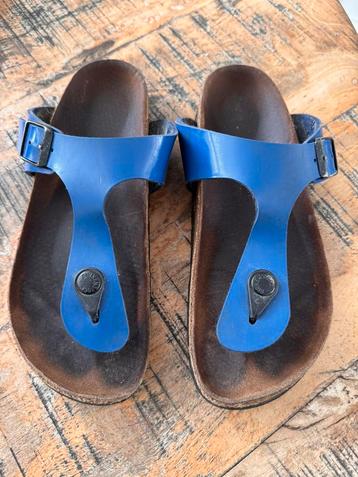 Blauwe Birkenstocks Gizeh 35 beschikbaar voor biedingen