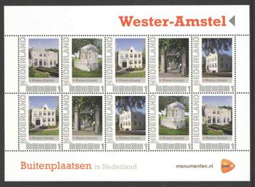 Postzegels Buitenplaatsen in Nederland: Wester-Amstel beschikbaar voor biedingen