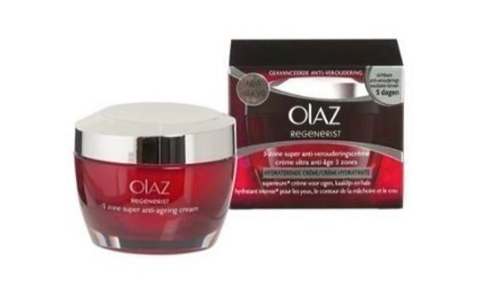 Olaz Regenerist 3 Zone Dagcreme 50ml (2 voor €20,-), Sieraden, Tassen en Uiterlijk, Uiterlijk | Gezichtsverzorging, Nieuw, Verzorging