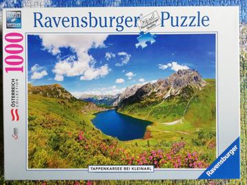Puzzel 1000 stukjes: Tappenkarsee bei Kleinarl beschikbaar voor biedingen