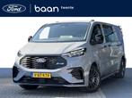 Ford Transit Custom 320 L2H1 MS-RT Dubbel Cabine AWD | 2x sc, Auto's, Bestelauto's, Automaat, 12 maanden, Zwart, 4 cilinders