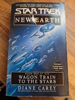 Star Trek Nee Earth Book 1/6 Wagon train to the stars, Boeken, Science fiction, Gelezen, Ophalen of Verzenden