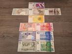 Set 11 guldenbiljetten 5 t/m 250 gulden (1966-1997), Postzegels en Munten, Bankbiljetten | Nederland, Ophalen of Verzenden, 250 gulden