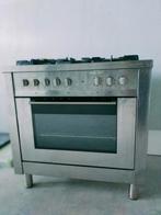 Solitaire gasfornuis met oven, Witgoed en Apparatuur, Fornuizen, Ophalen, 60 cm of meer, Grill, Zo goed als nieuw