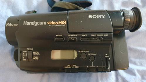 Sony handycam video Hi8 met tas, Audio, Tv en Foto, Videocamera's Analoog, Camera, Hi 8, Ophalen