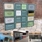 Modulaire KAST Ladekast Meubel Dressoir Stapelbakken AKTIE, Huis en Inrichting, Kasten | Ladekasten, Ophalen of Verzenden, Metaal