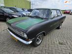 Opel Kadett 1.1 Standard 1972. Recent gereviseerde 1.2 motor, Lederen bekleding, Achterwielaandrijving, Gebruikt, Zwart
