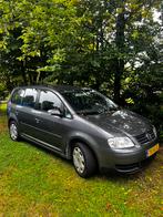 Volkswagen Touran 2.0 110KW 2006 Grijs, Auto's, Voorwielaandrijving, Zwart, 4 cilinders, 1984 cc